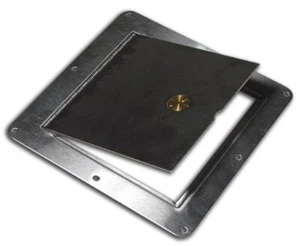 Tanks Inc. AD-66 6.125" x 6.125" Opening Stainless Steel Access Door 8"x8" OD - Bild 1 von 5