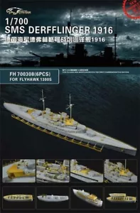 Flyhawk FH700308 1/700 SMS Battle cruiser Derfflinger 1916 For Flyhawk 1300s - Picture 1 of 4