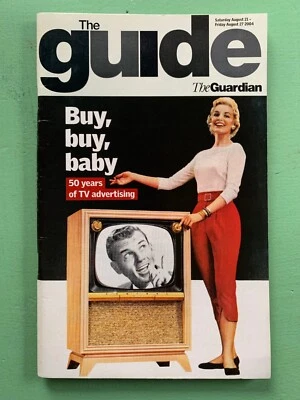 THE GUIDE magazine 21-August-2004 LL Cool J Vince Vaughn 50 years TV advertising - Image 1 of 2