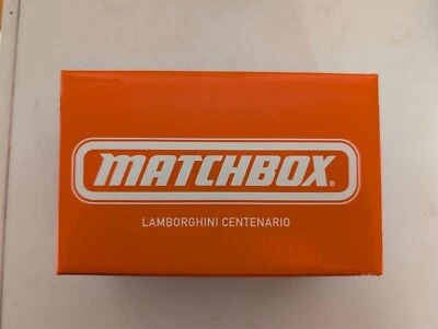 2023 MATCHBOX REDLINE CLUB LAMBORGHINI CENTENARIO GRJ34 NEW SEALED BOX - Image 1 of 4