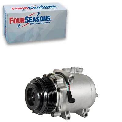 Compresor de aire acondicionado 4 estaciones para Ford E-550 Econoline Super Duty 2002 6,8 L V10 Foto 1 de 4