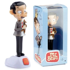 OFFICIAL MR BEAN WITH TEDDY SOLAR POWERED FLIP FLAP DANCING NEW GREAT GIFT PUK - Picture 1 of 9
