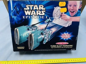 STAR WARS EPISODIO 1 TURBO BLAST PODRACERS GALOOB VINTAGE RARE!!! - Imagen 1 de 4