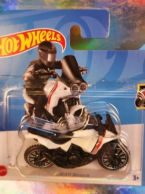 Diecast 1:66 HOT WHEELS DUCATI DeserX 1/5 67/250 HW MOTO - Immagine 1 di 4