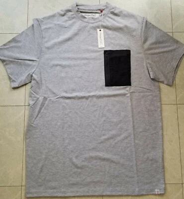 Sovereign Code Mens Bryce Zip Pocket Pocket Shirt Color Heather Grey/Blk Size L  - Image 1 of 3