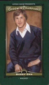 2013 Upper Deck Goodwin Champions Mini Green #137 Bobby Orr