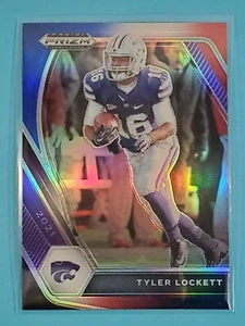 2021 Panini Prizm Draft Picks RED WHITE BLUE Tyler Lockett K-State #40 - Picture 1 of 2