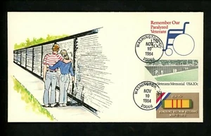 US FDC #2109 Washington DC 1984 Vietnam Veterans Memorial Keith Butz HD HP #1/2 - Picture 1 of 2