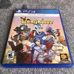 WarGroove Edición Deluxe PS4 Playsation 4 completo en caja inserciones manuales en caja - Imagen 1 de 5