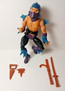 Playmates Soft Head Shredder 1988 figurina vintage quasi completa tartarughe ninja - Foto 1 di 2