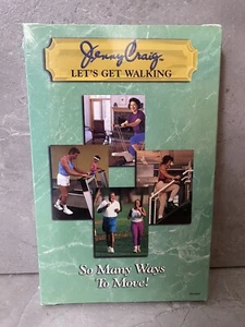 (NEW) Jenny Craig: Let's Get Walking, Level 1, 2 and 3, (2 Audio Tapes, 1992) - Picture 1 of 5