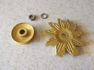 1969 1970 FORD MUSTANG SHELBY TORINO COBRA 428CJ ALTERNATOR PULLEY FAN WITH A/C - Picture 1 of 4