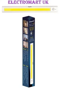 LED COB SENSOR STRIP LIGHT DUSK DAWN MAGNETIC UNDER CABINET CUPBOARDS SHEDS ETC - Picture 1 of 1