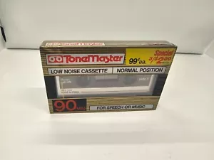 New Old Stock Tonemaster Blank Tape Sealed - Picture 1 of 2