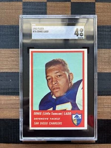 Ernie Ladd 1963 #76 Fleer SGC 4 en muy buen estado excelente - Imagen 1 de 2