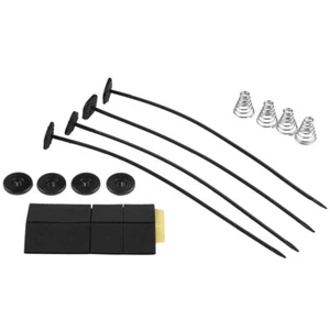 Fan Mount Kit Nice 4 Cable Ties 4 Springs for Car Vehicle Electric Cooling Fan - Picture 1 of 12