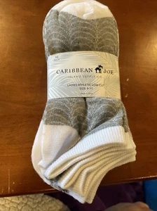 Caribbean Joe Island Supply Co. Ladies’ Athletic Low Cut Socks Variety 10 Pack - Picture 1 of 6