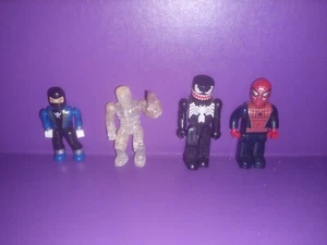 Assortment Of MARVEL Mega Bloks Legos Iceman Spiderman Venom  Loose Figures  - Picture 1 of 5