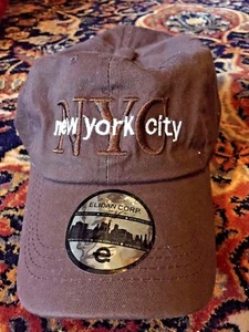 NEW YORK CITY HUT CAP ELIDAN CORP BRAUN - Bild 1 von 6