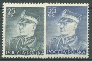 Polen 1937 Marschall Edward Rydz-Smigly 319/20 mit Falz - Bild 1 von 1
