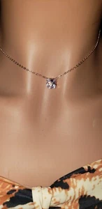 Gold Locket Necklace Dainty Women's Christmas Gift - Picture 1 of 3