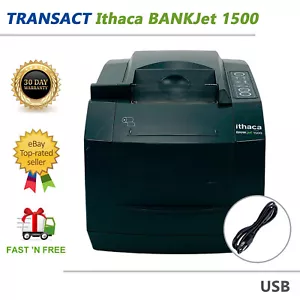 HP TransAct Ithaca BANKjet 1500 Inkjet Receipt Printer PJ1500-2-USB-BJ USB - Picture 1 of 12