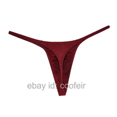 Hombres Tanga Jockstrap Ropa Interior Dibujo Brillante Bikini Tanga Posando Tangas Foto 1 de 4