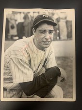 Young Joe DiMaggio TYPE 1 Original Photo. Great Portrait Of The Yankee Great
