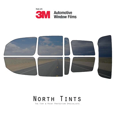 Película de vidrio tinte ventana precortada estable color 3M para Chevrolet HHR 2006-2011 Foto 1 de 4