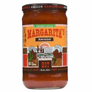 Kansas City's Margarita's Amigos Chunky Style Hot Salsa 24oz. - Picture 1 of 1