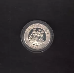 GROSSBRITANNIEN, 1992 Drei Grazien 25 ECU Silber Piefort, (38116) - Bild 1 von 2