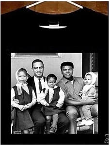 Malcolm X Muhammad Ali w Kids T Shirt *READ DESC* - Picture 1 of 1