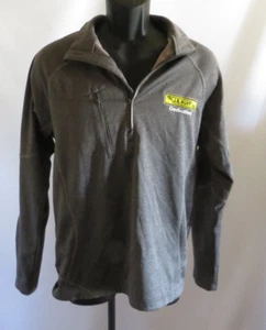 North End J.B. Hunt Dedicated 1/4 Zip Pullover Warmup Fleece Lined Jacket Small - Picture 1 of 5