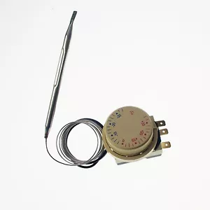 220V 16A Thermostat Knob Refrigerator Temperature Switch Controller Probe - Picture 1 of 7