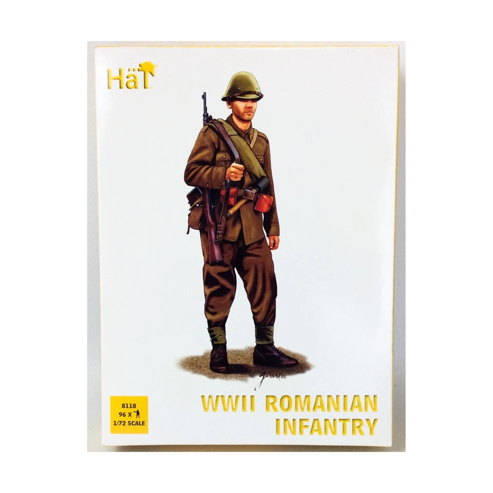 Hat Industries мини 1/72 WWII румынской пехоты VG +/NM - Изображение 1 из 1