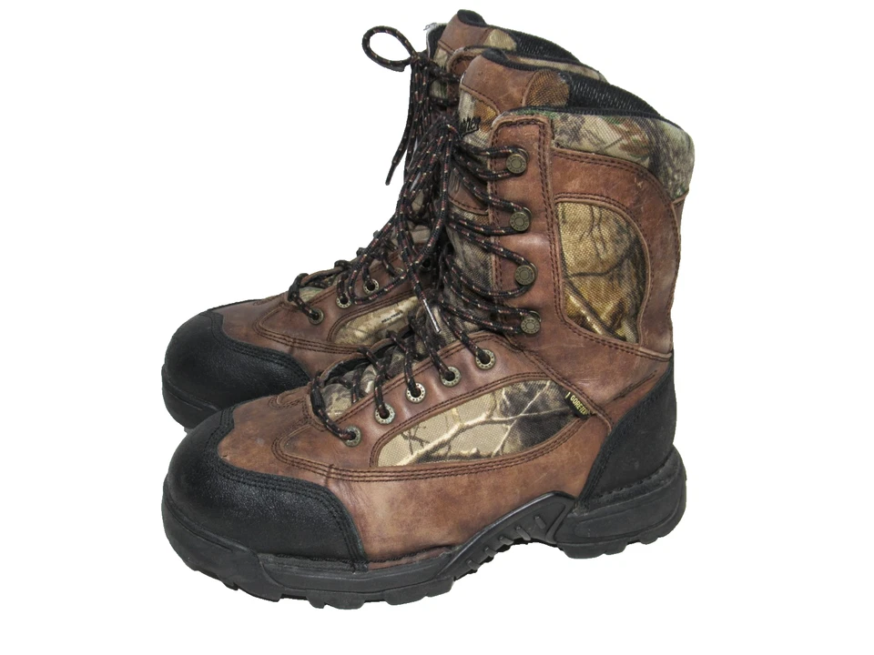 Danner 8” Pronghorn 1200G Gore-tex Thinsulate Camo Boots 42288 Mens Size US 8 D - Image 1 of 4