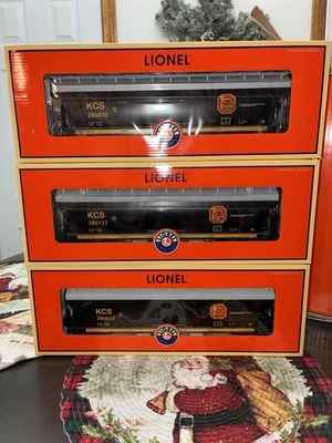 LIONEL 6-27189 BNSF ACF 3-BAY ALUMINUM HOPPER 3-PACK - NIB - Image 1 of 4