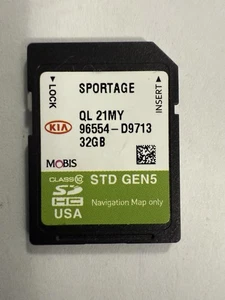 KIA SPORTAGE Map Navigation SD Card 96554 D9713 - Picture 1 of 1