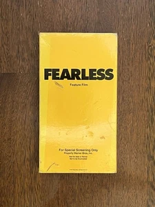 Fearless VHS FYC Academy Screener 1993 Jeff Bridges Isabella Rossellini - Picture 1 of 3