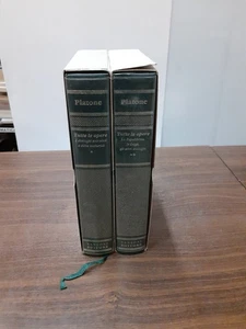 PLATONE - TUTTE LE OPERE 2 VOLUMI [ SANSONI 1989 ] - Foto 1 di 8