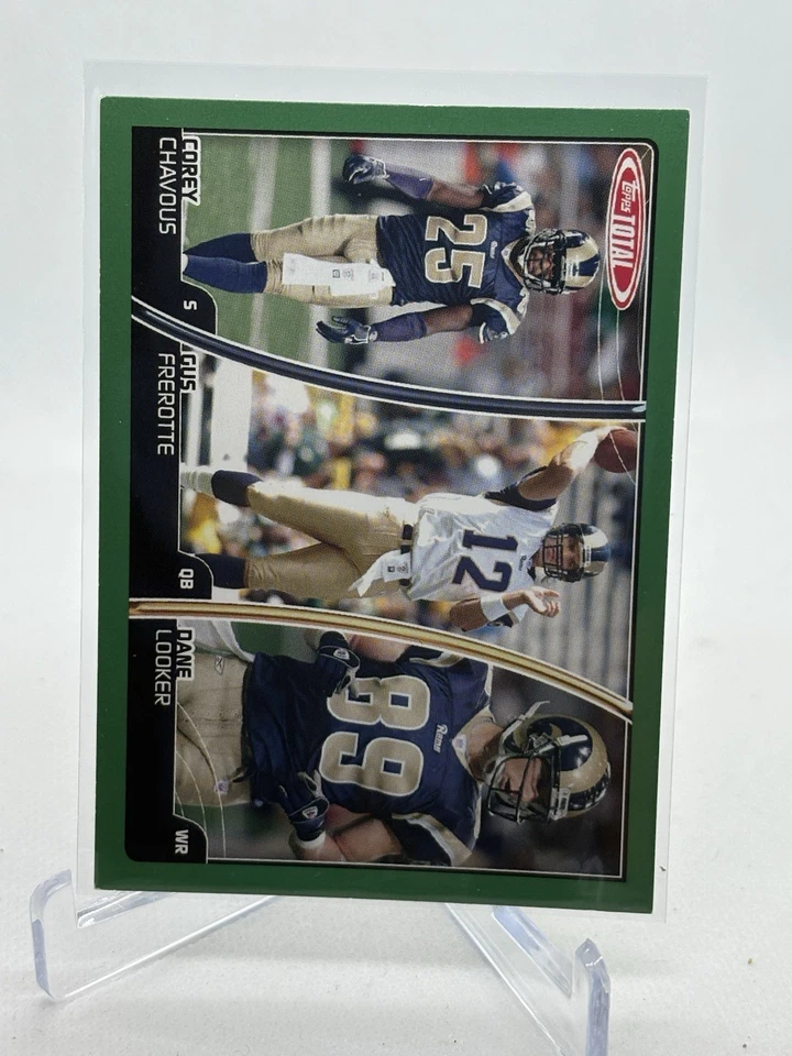 2007 Topps Total - Gus Frerotte, Corey Chavous, Dane Looker Rams Football - Image 1 of 1