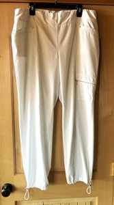Zenergy by Chico's weiße Cargo Jogginghose Gr. 3 (entspricht XL 16) - Bild 1 von 7
