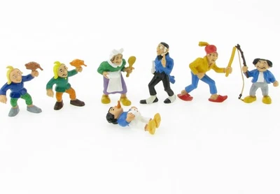 7x Bully Max und Moritz komplette Serie + Variante Comic Figuren 1980 Bullyland - Bild 1 von 4