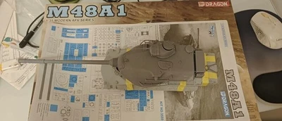 3D-печатная башня 1/35 t54e2, оснащенная Veyron 3559 m48a1, 3565 Magaki 1/2 - Изображение 1 из 4