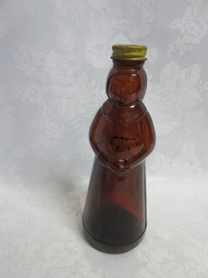 Vintage Amber Ms Butterworth Bottle, As Found - Image 1 of 4