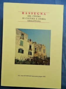 amalfi rassegna centro cultura e storia amalfitana n.s. num. 5 06 1993 vedi inde - Picture 1 of 2