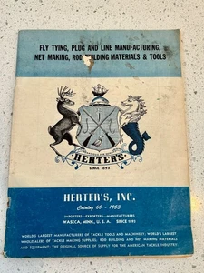 Catálogo Herter Nº 60 - 1953 - Pesca, caza, captura, ropa + Más - Imagen 1 de 10