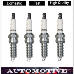Champion Copper Plus 4pcs Spark Plug Kit For 2008-2013 BMW M3 V8 4.0L RWD HY08 - Picture 1 of 2