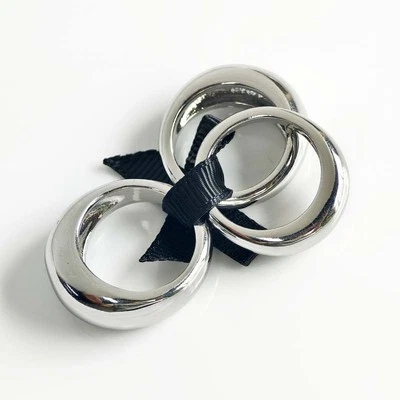 Nuevo anillo de cóctel Banana Republic elegante para mujer fiesta vacaciones joyería talla 7 3 piezas Foto 1 de 4