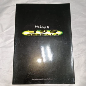 Movie Godzilla "Making of Godzilla" Book 1998 Japanese Rare DDP - Picture 1 of 18